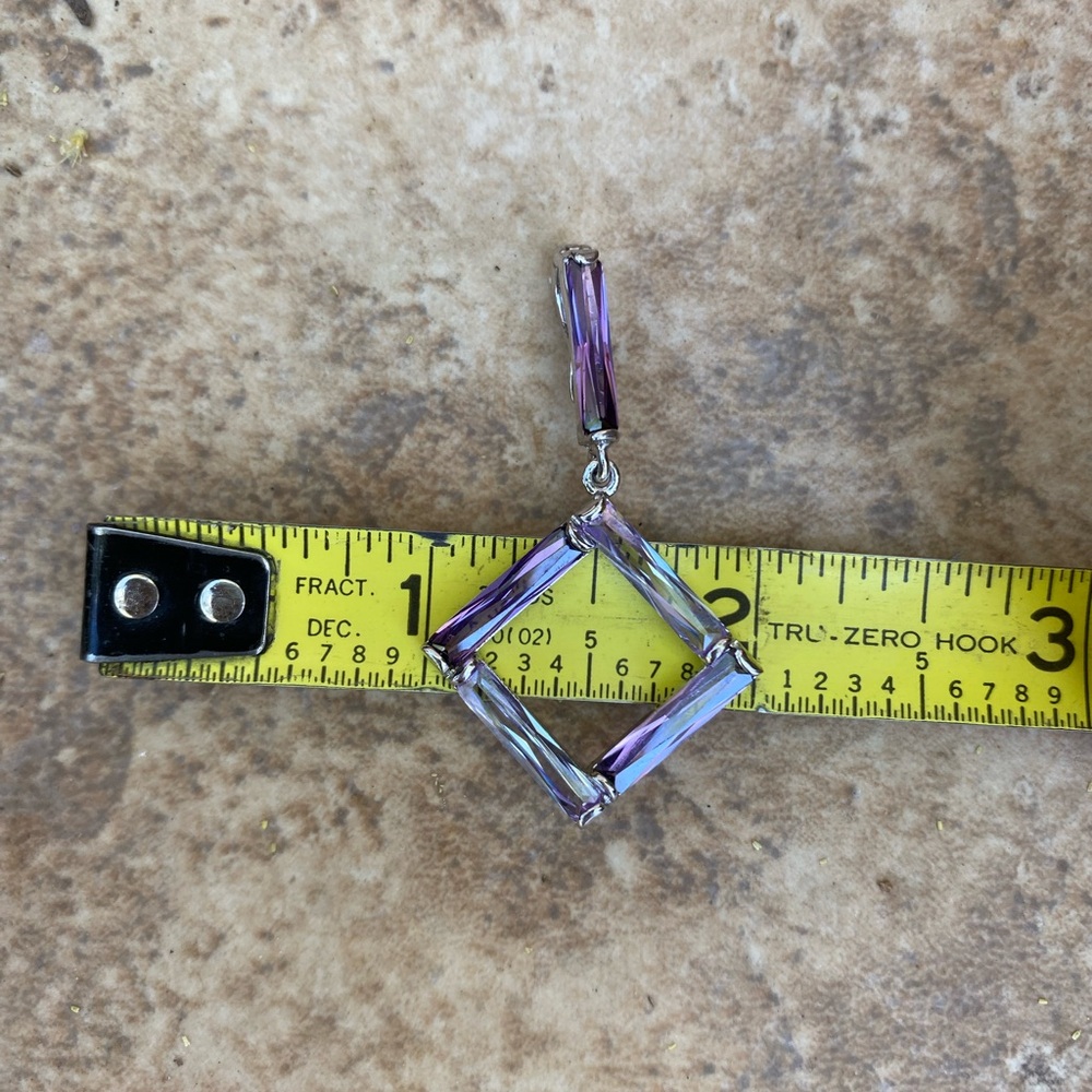 Purple and silver tone slide - Picture 5 of 8